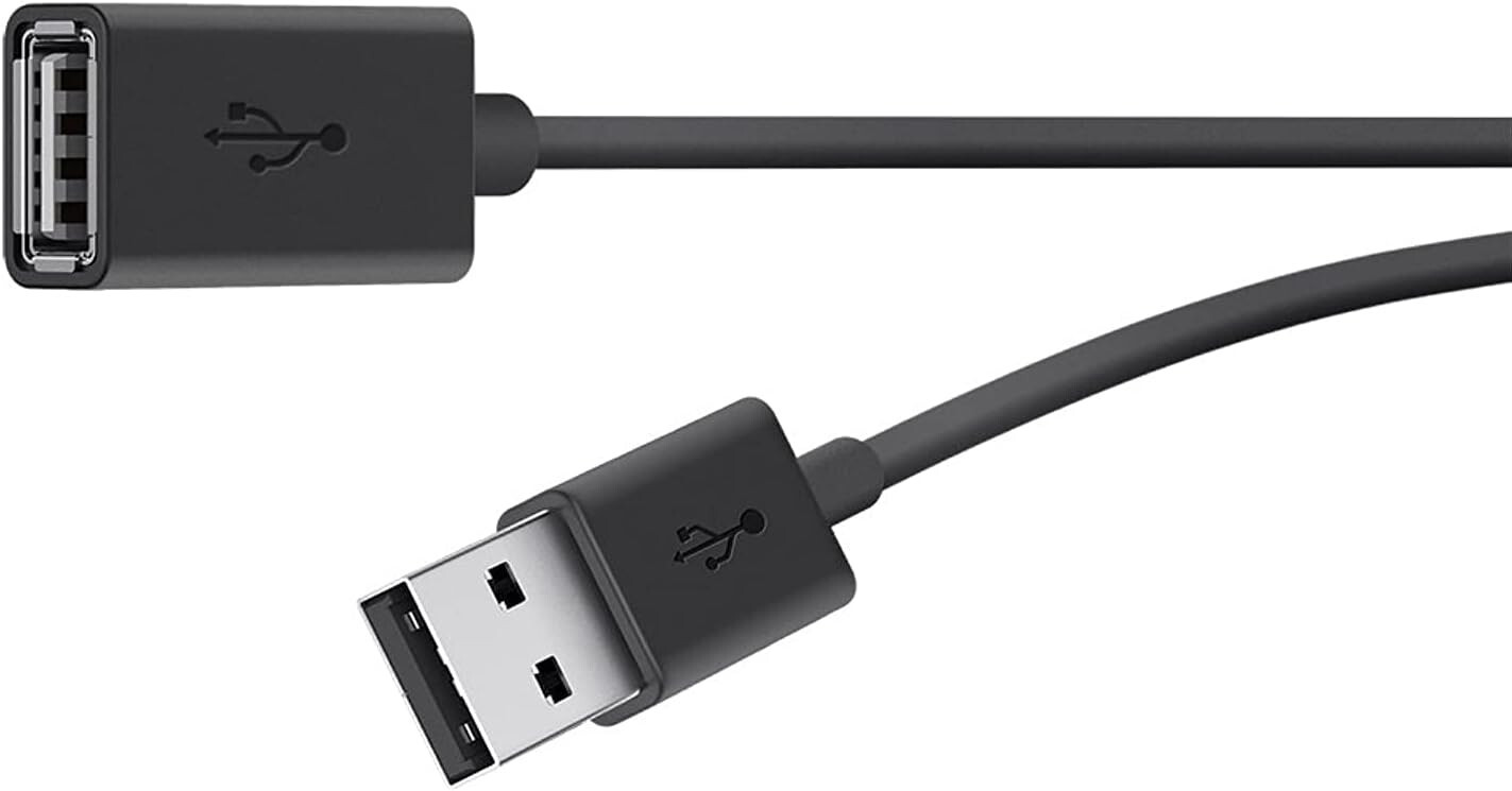 BELKIN INTERNATIONAL INC F3U153BT3M CABLE,USB,DSTP,USBAM/USBAF,3M,EXTENSION