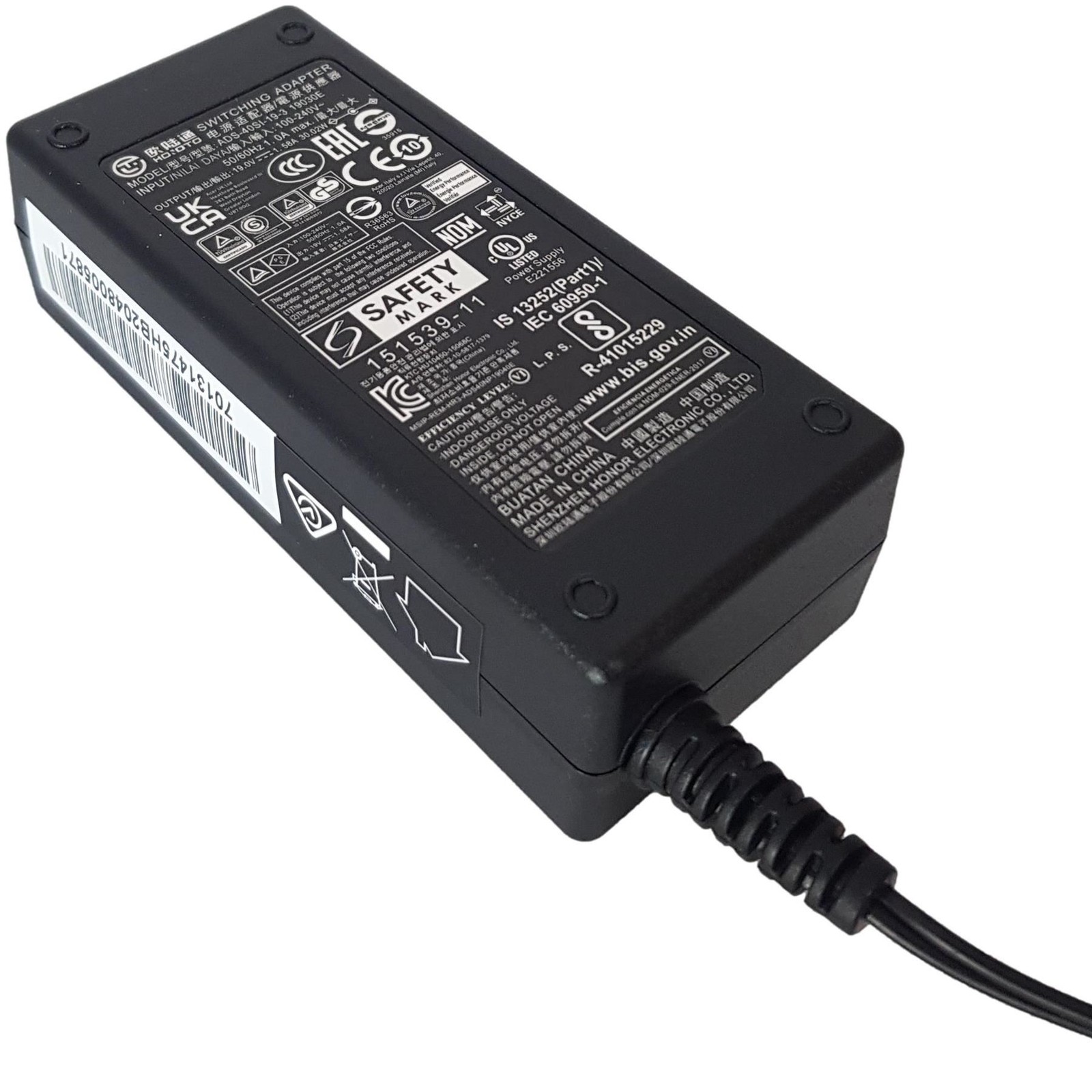 Acer Monitor G236HLBr G237HL AC Charger Adapter Power supply AP.0300H.001