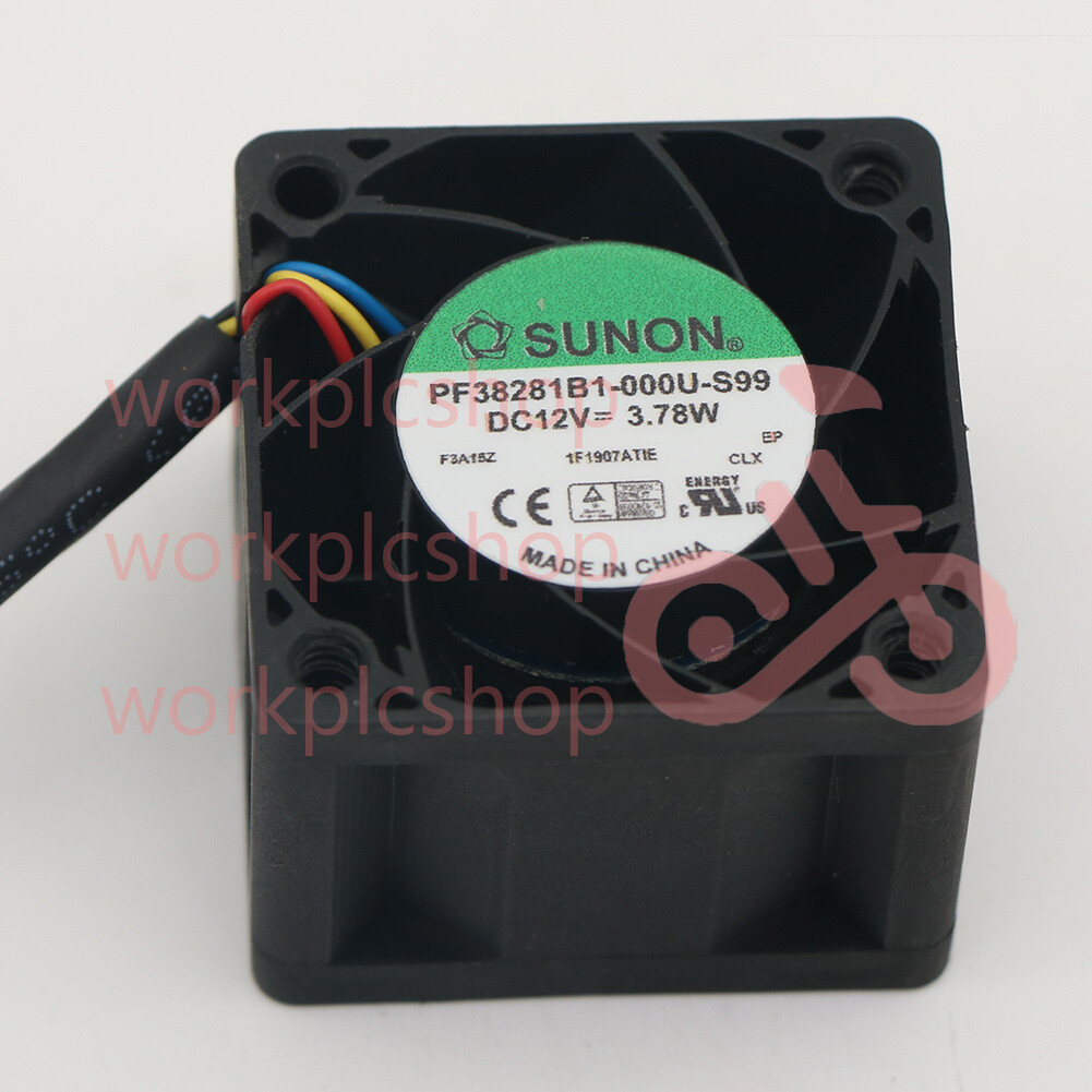 1PCS NEW SUNON PF38281B1-000U-S99 DC 12V 3.78W 3828 3.8CM PWM cooling fan