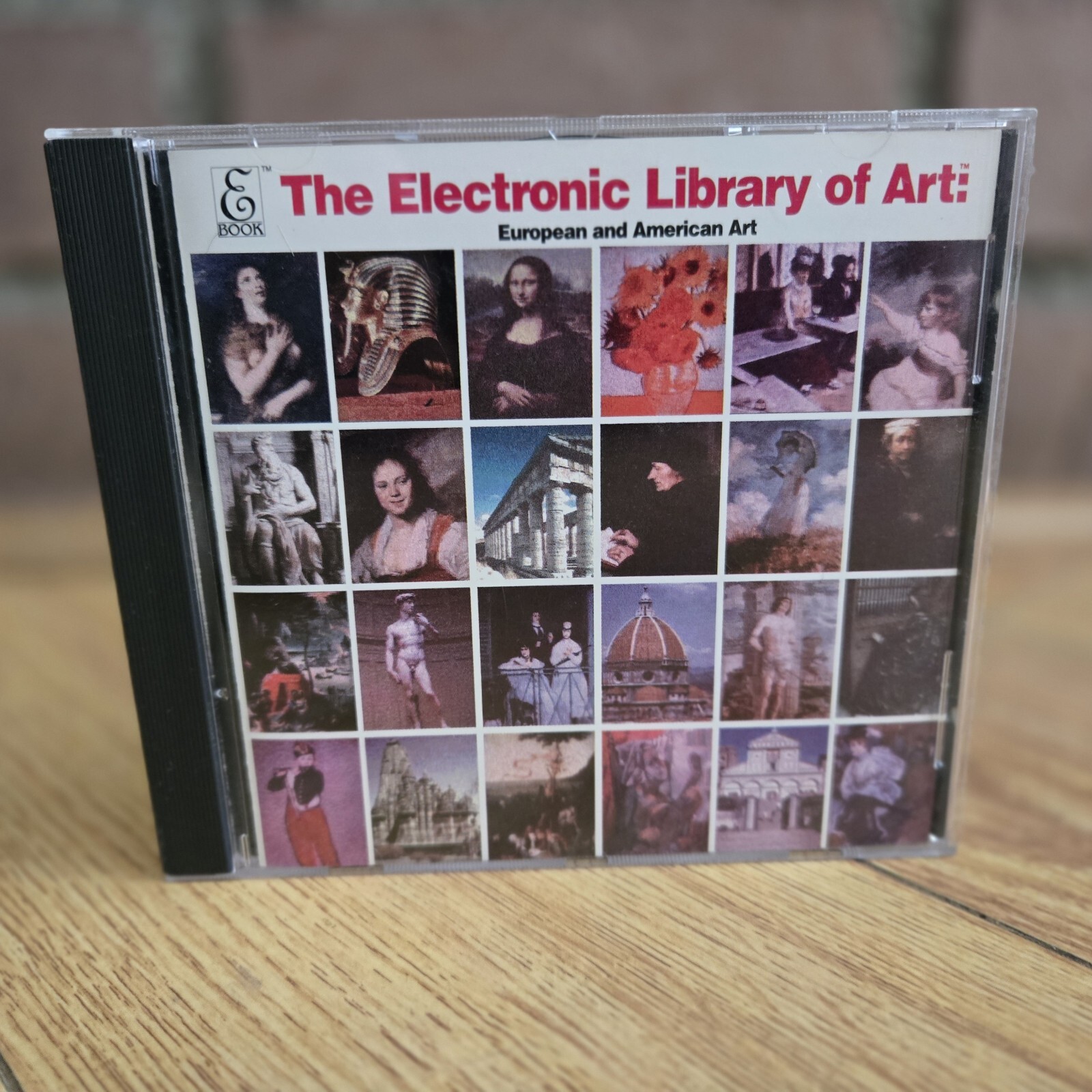 The Electronic Library of Art: European and American Art [EBook CD-ROM DOS 1992)