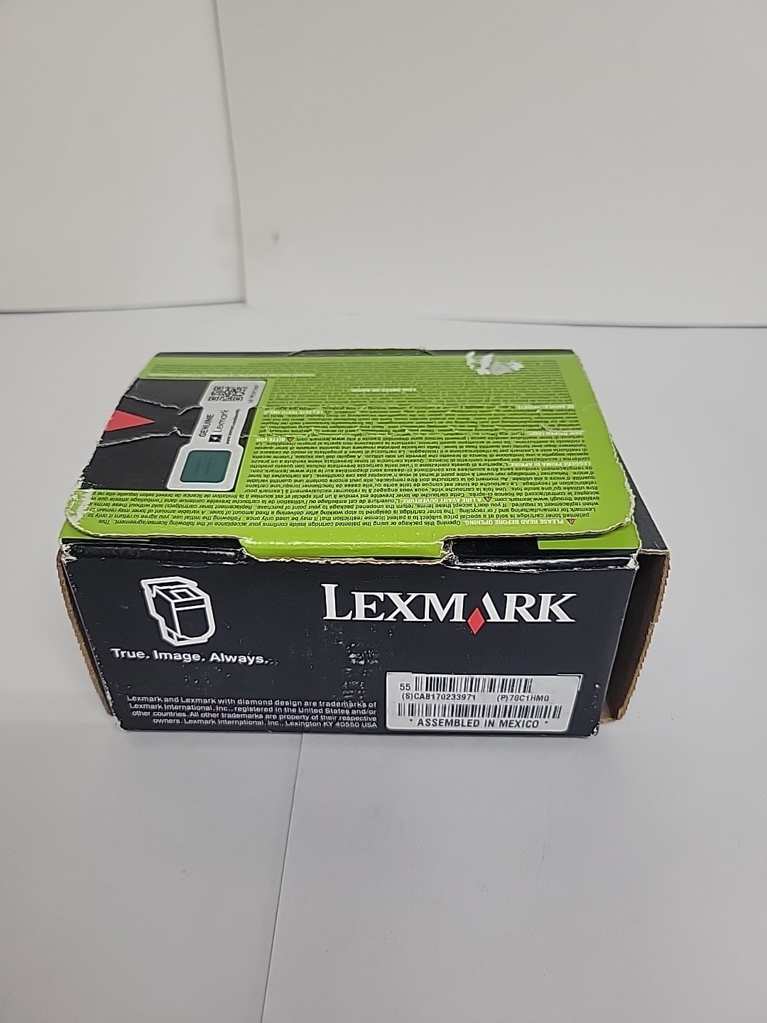 Genuine Lexmark, LEX70C1HM0, 70C1H Toner Cartridge, 1 Each, Magenta (701HM)