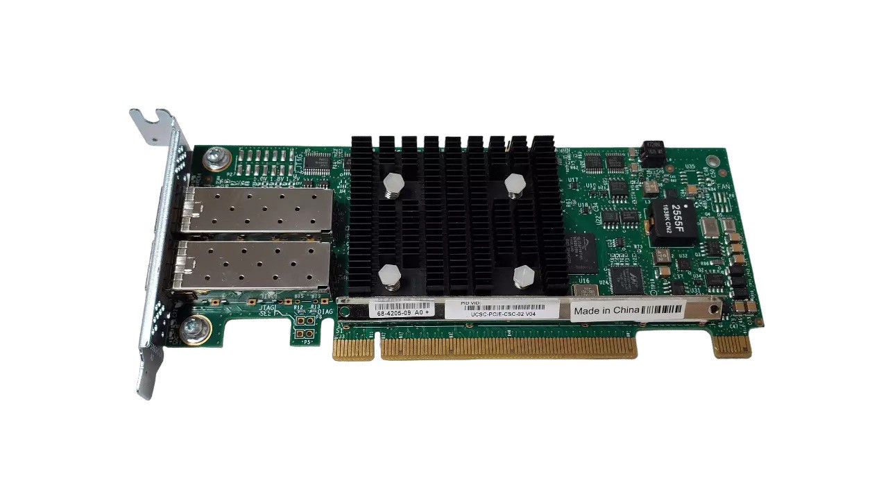 Network card Cisco UCS VIC 1225 2x10GbE SFP+ PCI-E x16 UCSC-PCIE-CSC-02 V04