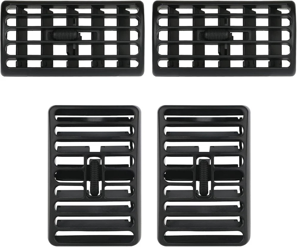 4PCS Center Console Air Vent Grille for Jeep Wrangler TJ 1997-2006 Jeep