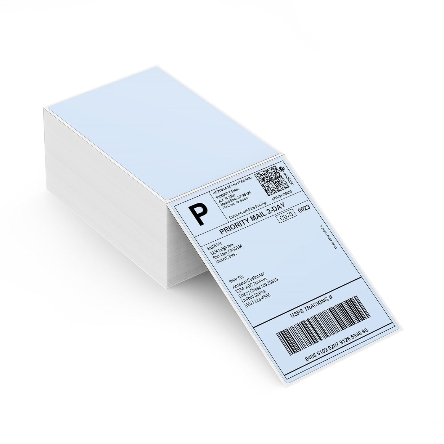 Phomemo 4x6 Thermal Shipping Labels for Zebra/Rollo/Munbyn/Jadens Printer LOT