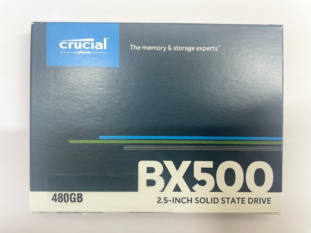 Crucial BX500 480GB 2.5 Inch SATA 6Gb/s SSD Solid State Drive