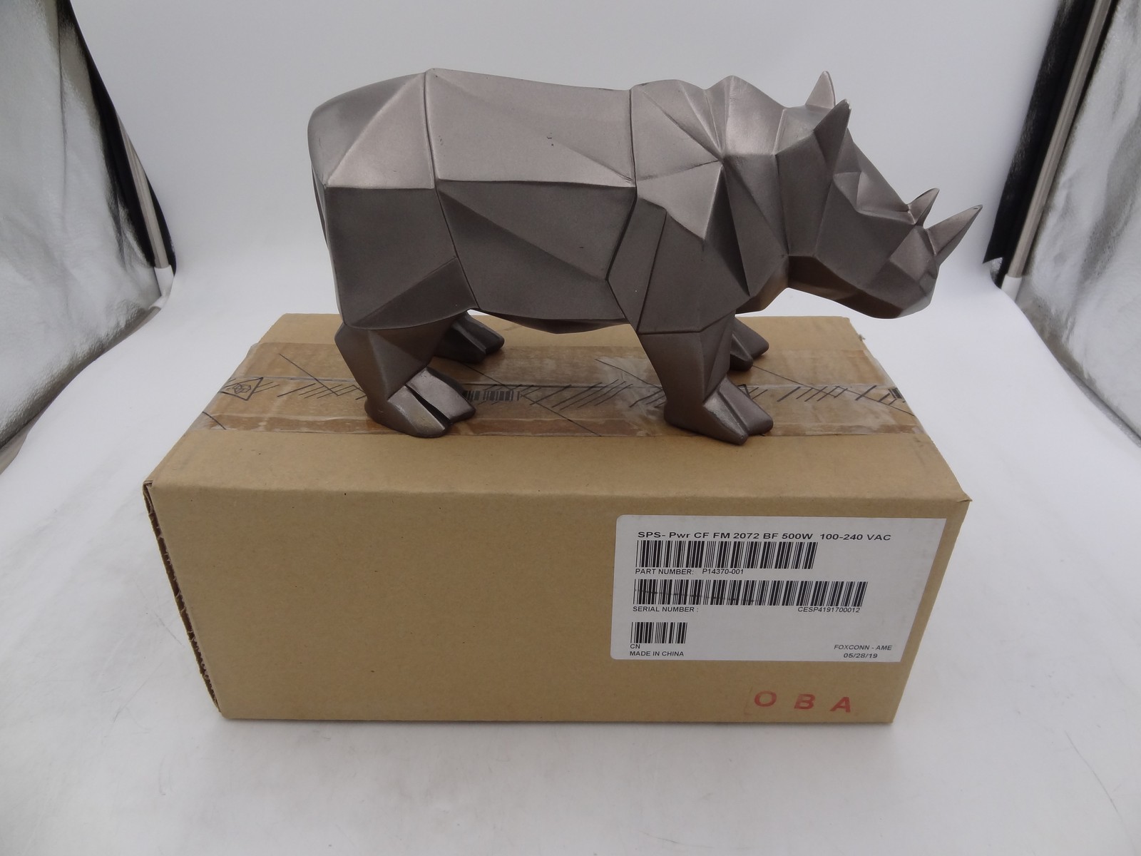 New P14370-001 HP  FM 2072 BF 500W 100-240 VAC SPS- Pwr