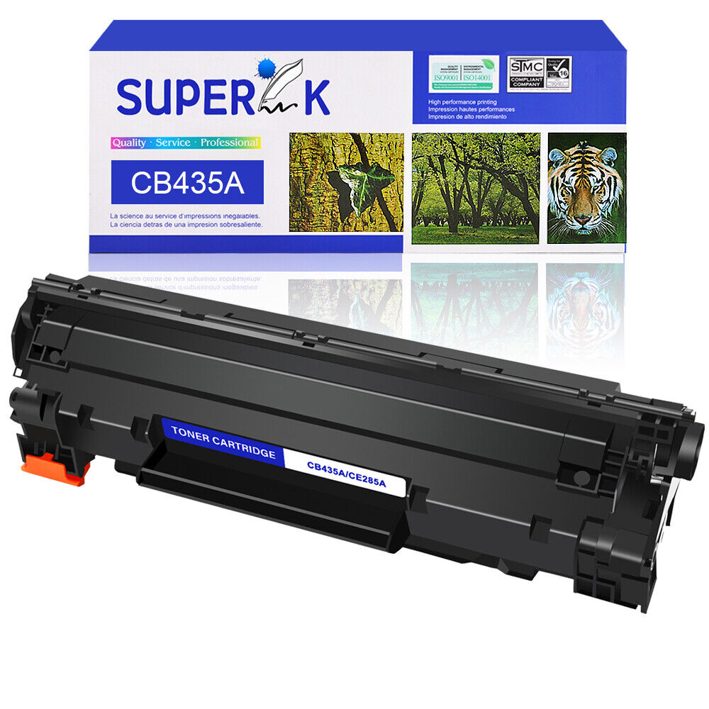 1PK CB435A 35A Black Laser Toner Cartridge for HP LaserJet P1006 Printer