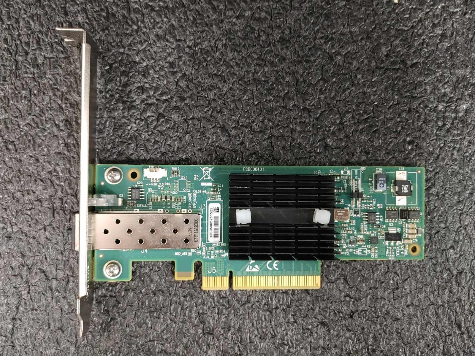 Lot of 3 Mellanox MNPA19-XTR ConnectX-2 Single Port SFP+ 10GB Ethernet Adapter