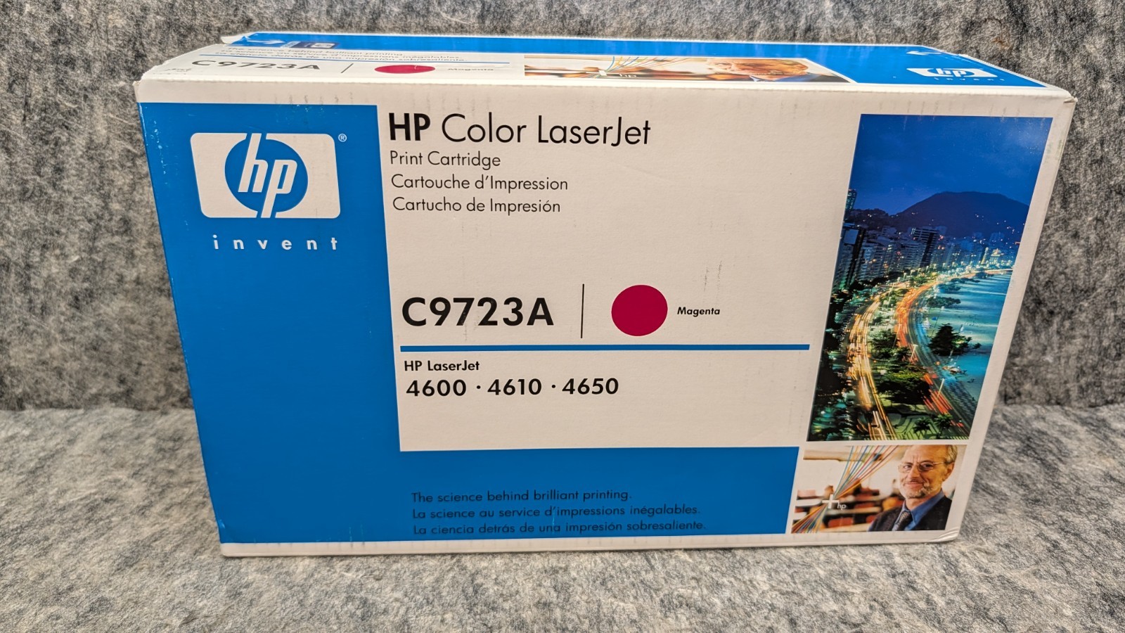 HP C9723A 641A Magenta Toner Cartridge 🔥NEW Genuine Sealed🔥