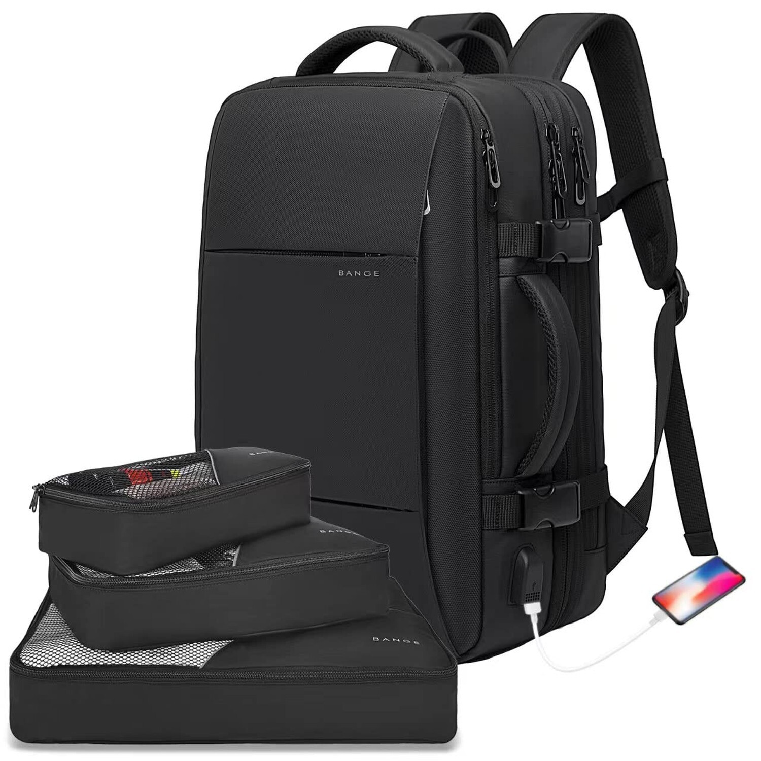45L Carry On Backpack, Weekender Travel Backpacks, 17.3 inch Laptop Back Pack...