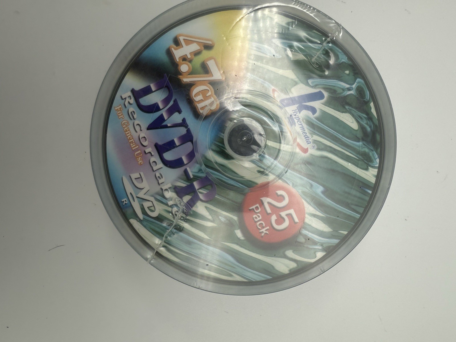 4.7 Gig KHypermedia DVD-R Recordable 25 Pack