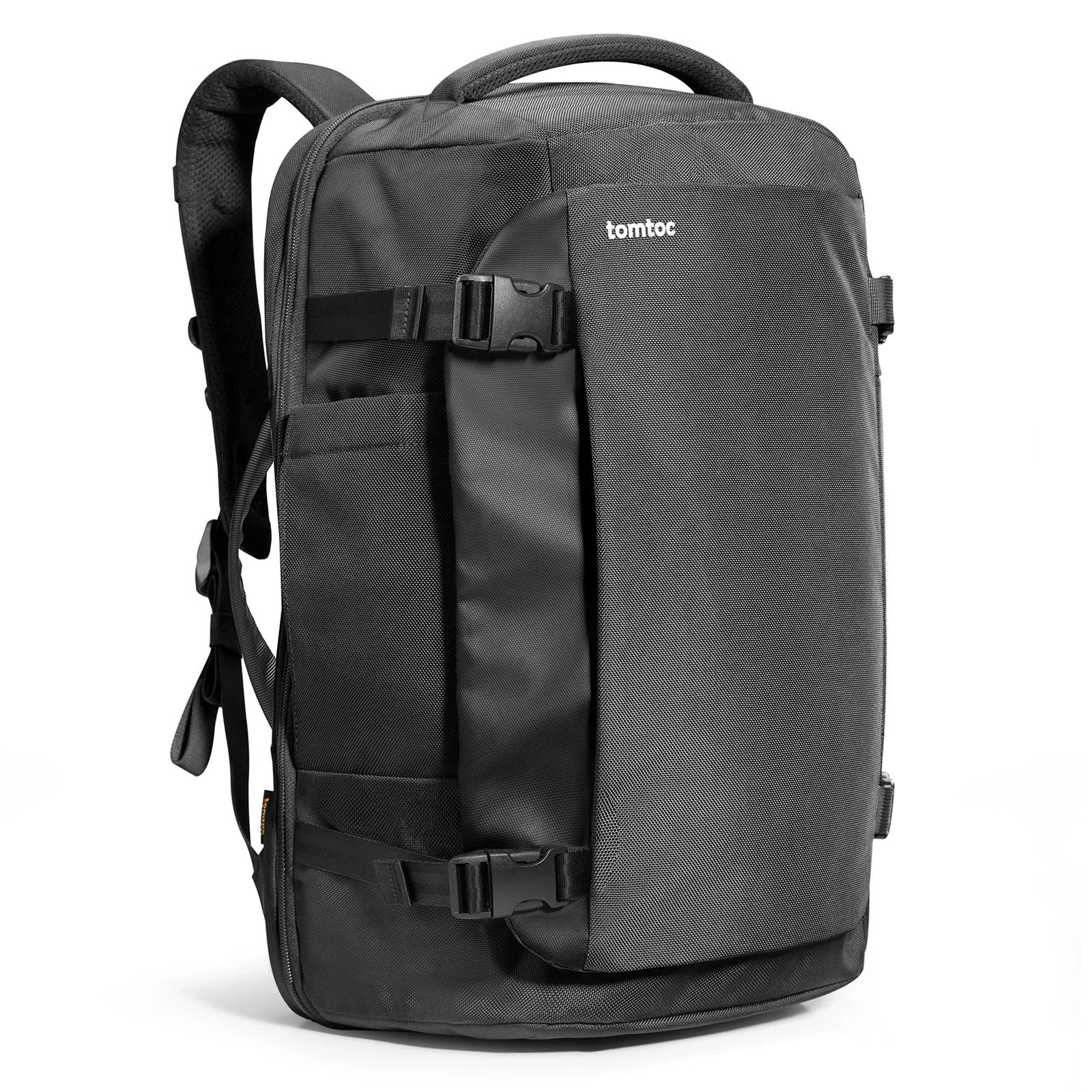 tomtoc Travel Backpack 40L, Model , TSA Friendly Flight Approved Carry-on Black