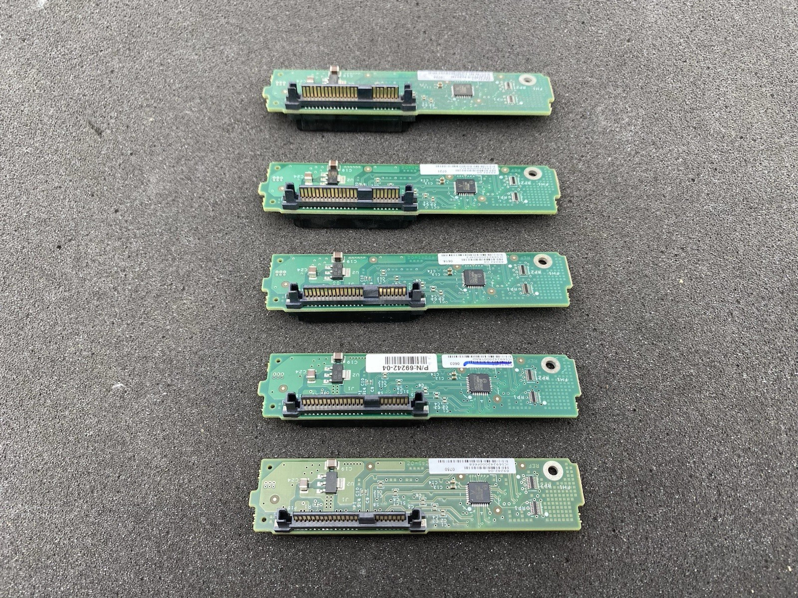 Lot of 5  Xyratex  SATA-SAS Adapter 69242-04