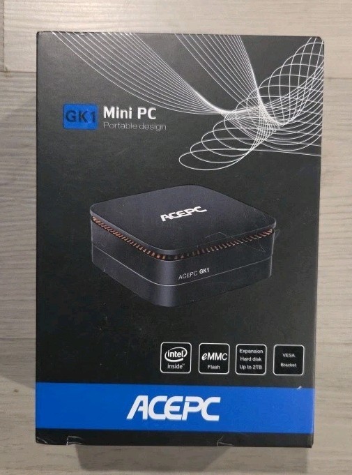 ACEPC Mini PC Model GK1, Gemini Lake J4105, 4GB Ram, 64GB ROM 