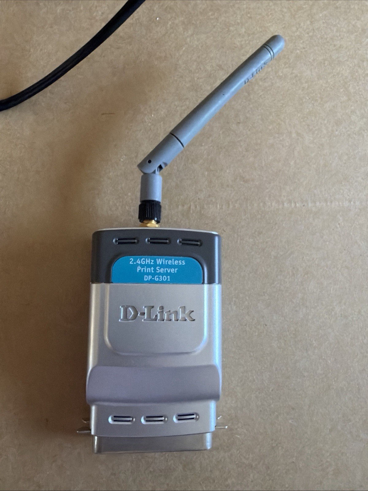 Genuine D-Link (DP-G301) 2.4 GHz Wireless Print Server with Power Supply *READ*