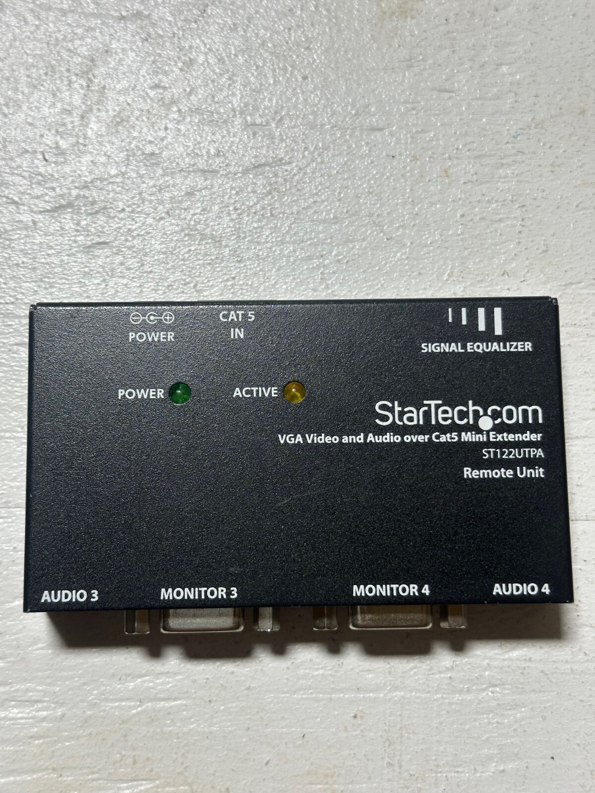 StarTech ST122UTPA/C5F6E1D637 VGA Video and Audio Mini Extender