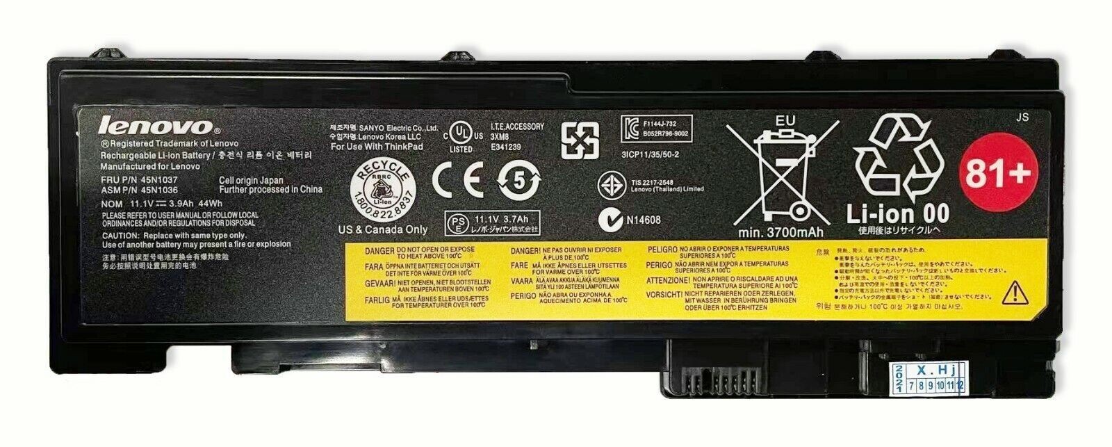 Genuine OEM 81+ T430s Battery For Lenovo ThinkPad 81 Plus Notebook T420s series