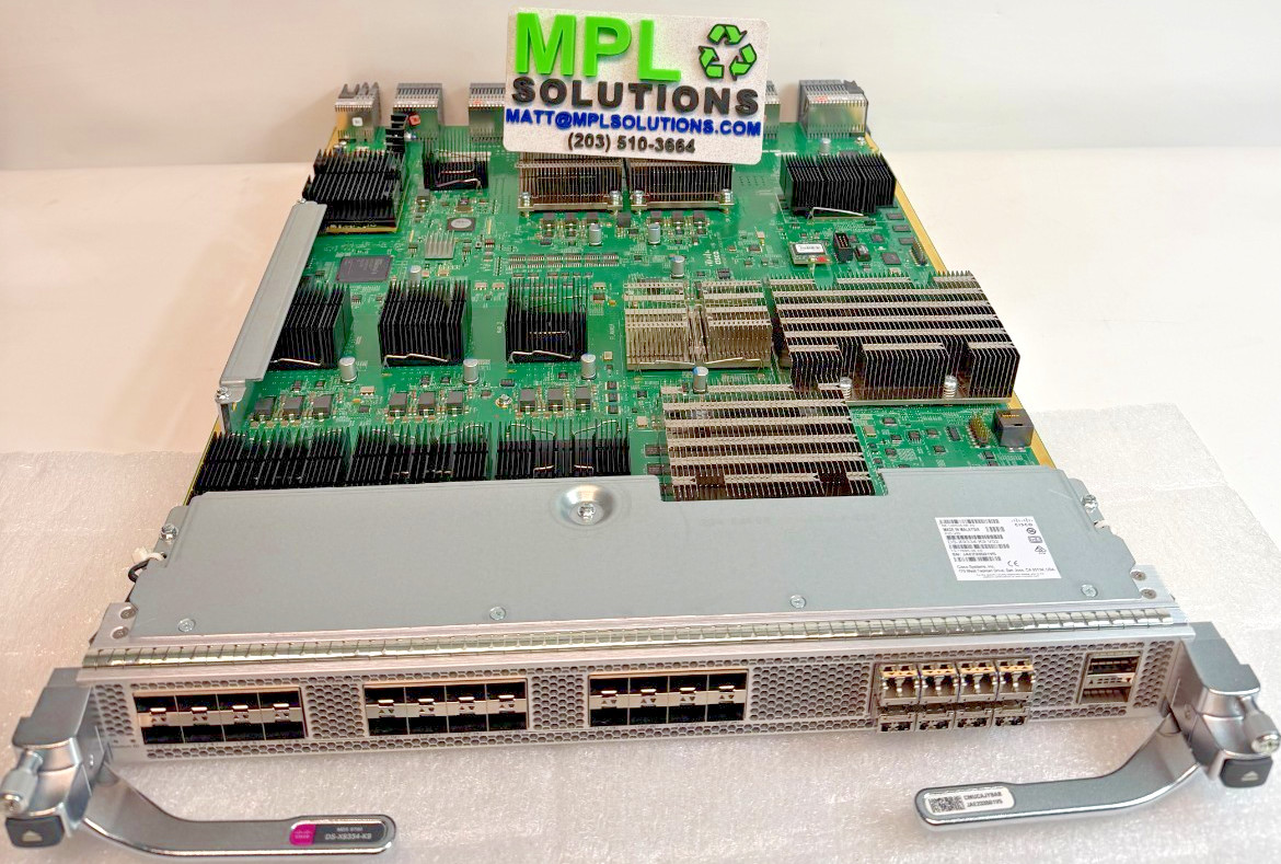 CISCO DS-X9334-K9 MDS 9000 24/10 SAN EXTENSION MODULE 800-102722-01,68-100538-05
