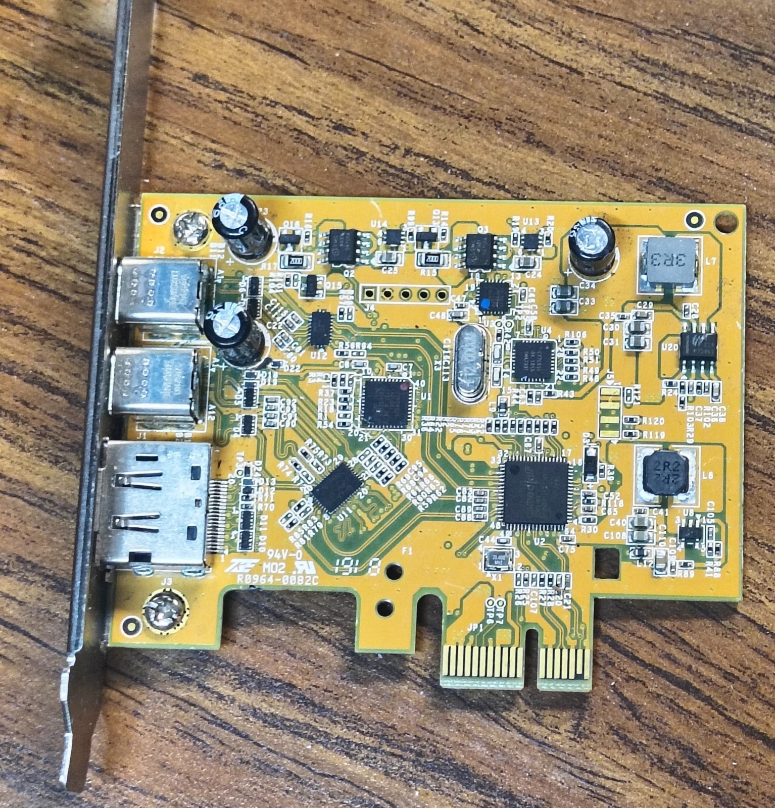 Dell / Sunix 2X USB-C 3.1 PCIe I/O Card GHN4W UPD02018D0