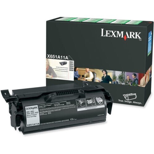 Genuine Sealed Lexmark X651A11A Laser Toner Cartridge X651 X652 X654 -- MINT 