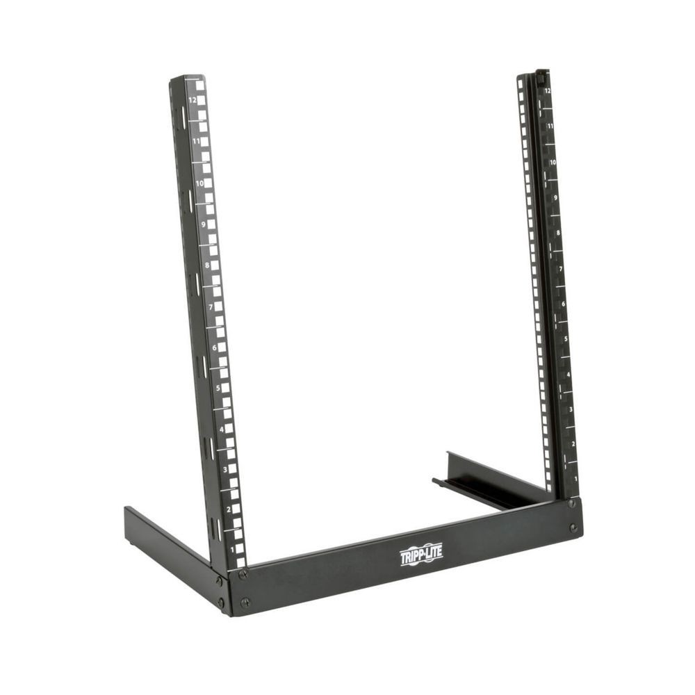 Tripp Lite SmartRack 12U HDesktop 2-Post Open-Frame Rack SR2POST12