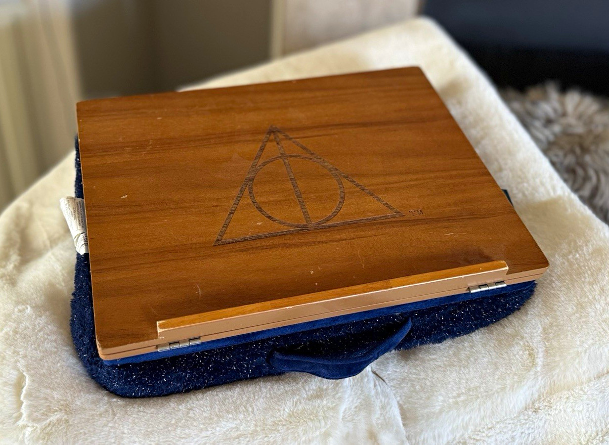 Pottery Barn Harry Potter Deathly Hallows Storage Lap Desk