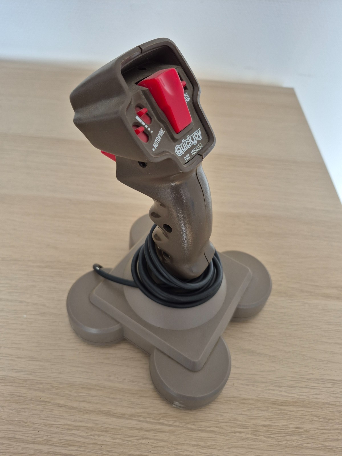 ✅ Joystick Jetfighter Quickjoy SV-126 ⭐ Commodore Amiga 500 C64 ⭐Good Condition ⚡