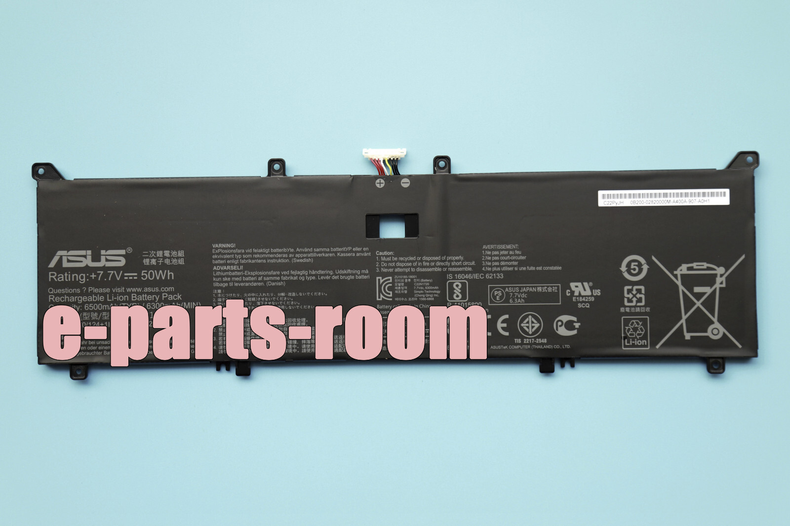 C22N1720 Genuine Battery ASUS UX391 UX391UA ZenBook S UX391FA UX391UA UX391UA-1A