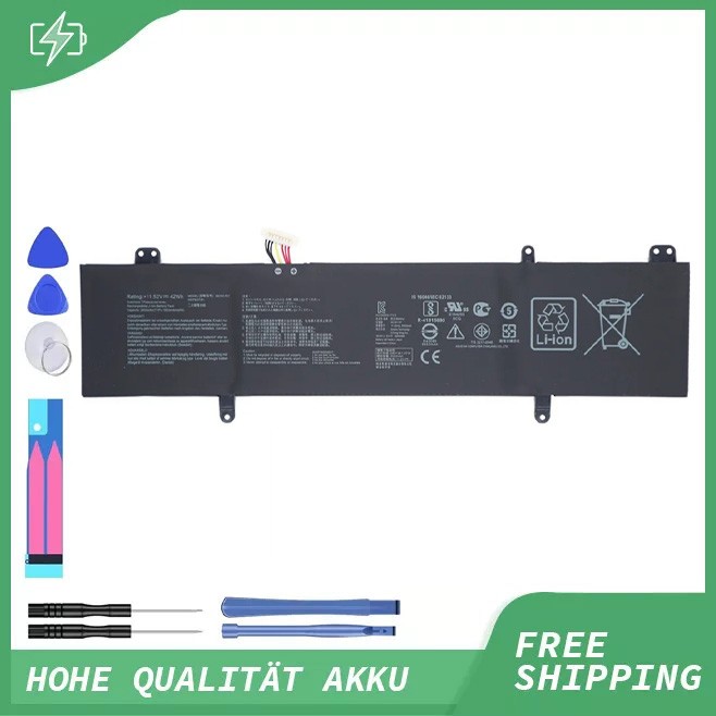 B31N1707 B31N1707-1 3ICP5/57/81 Battery for Asus VivoBook S14 S410UQ S410UN X4100V