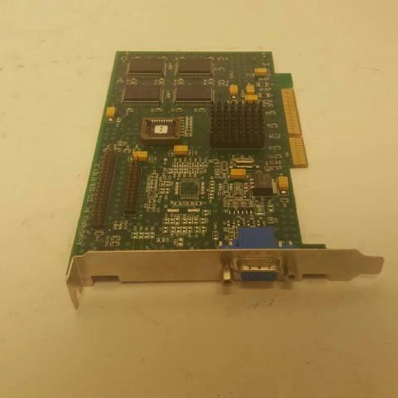 225-0128-01 accelgraphics / visiontek agp video adapter 8MB card with vga outpu