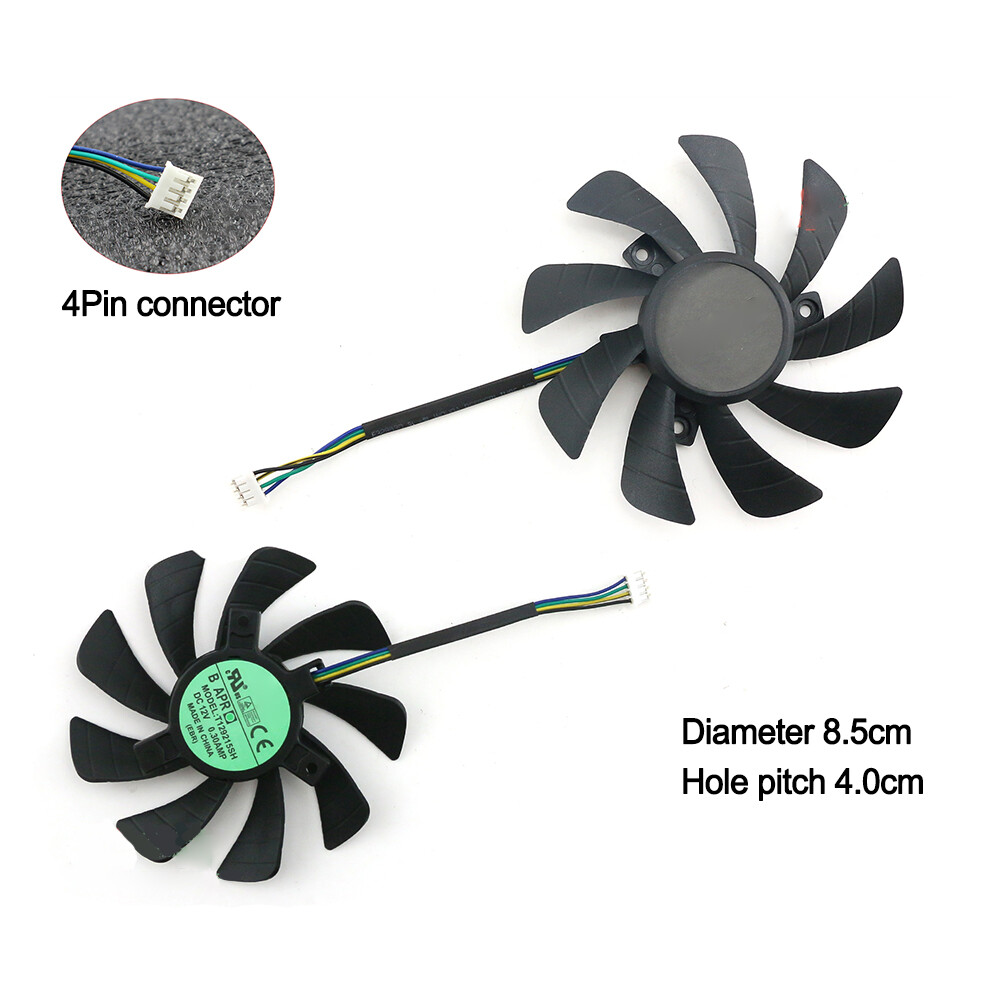 85mm For ZOTAC GTX1060 1050ti 1050 960 950 ITX Graphics Cooling Fan T129215SH