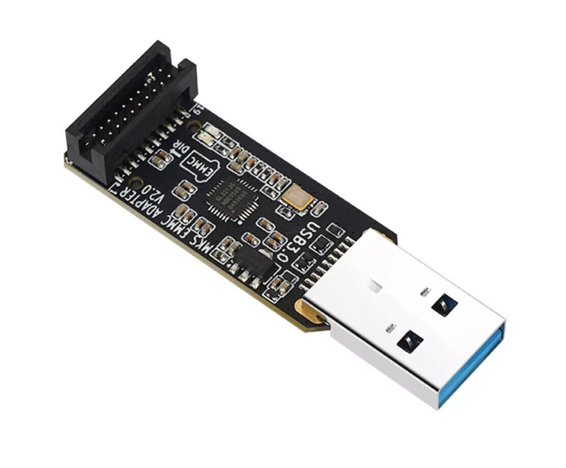 USB3.0 Card Reader for EMMC-ADAPTER V2 Memory Module and Storage Card Adapter