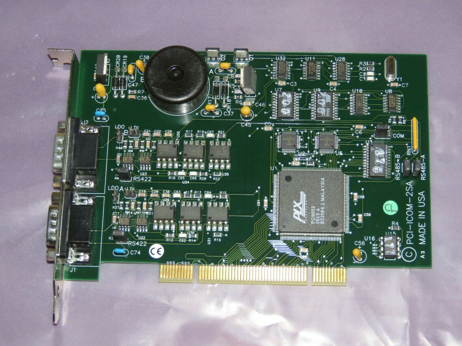 ACCES PCI-ICOM-2SA RS485-A PCI-ICM-2S Isolated Serial Interface Card