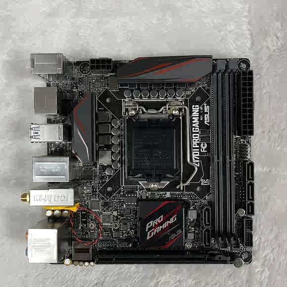 FOR ASUS Z170I PRO GAMING LGA 1151 DDR4*2 32GB Mini-ITX Motherboard Test OK
