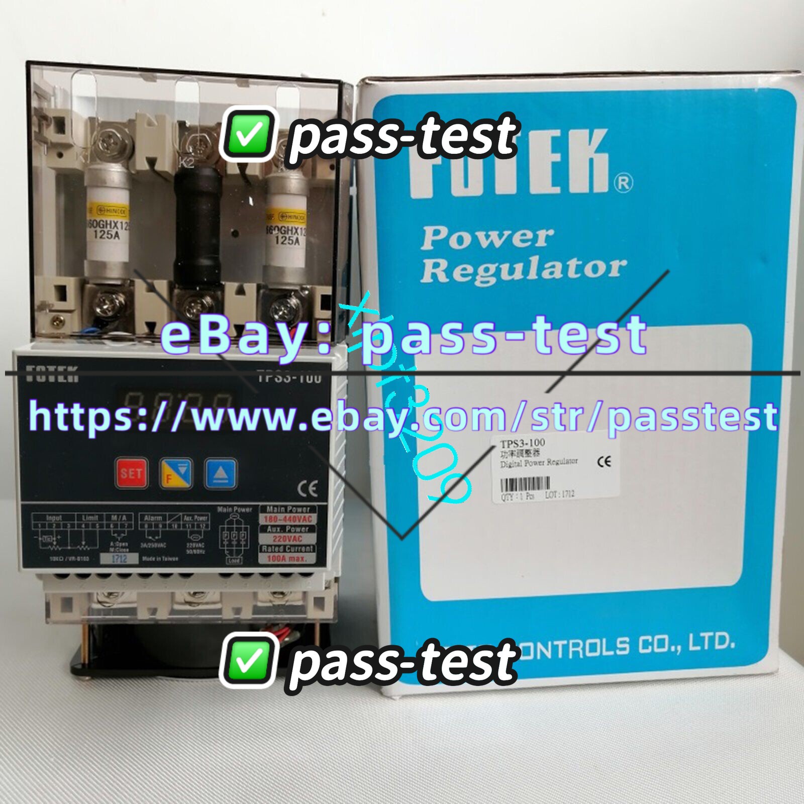 TPS3-100 New power regulator For FOTEK FedEx or DHL