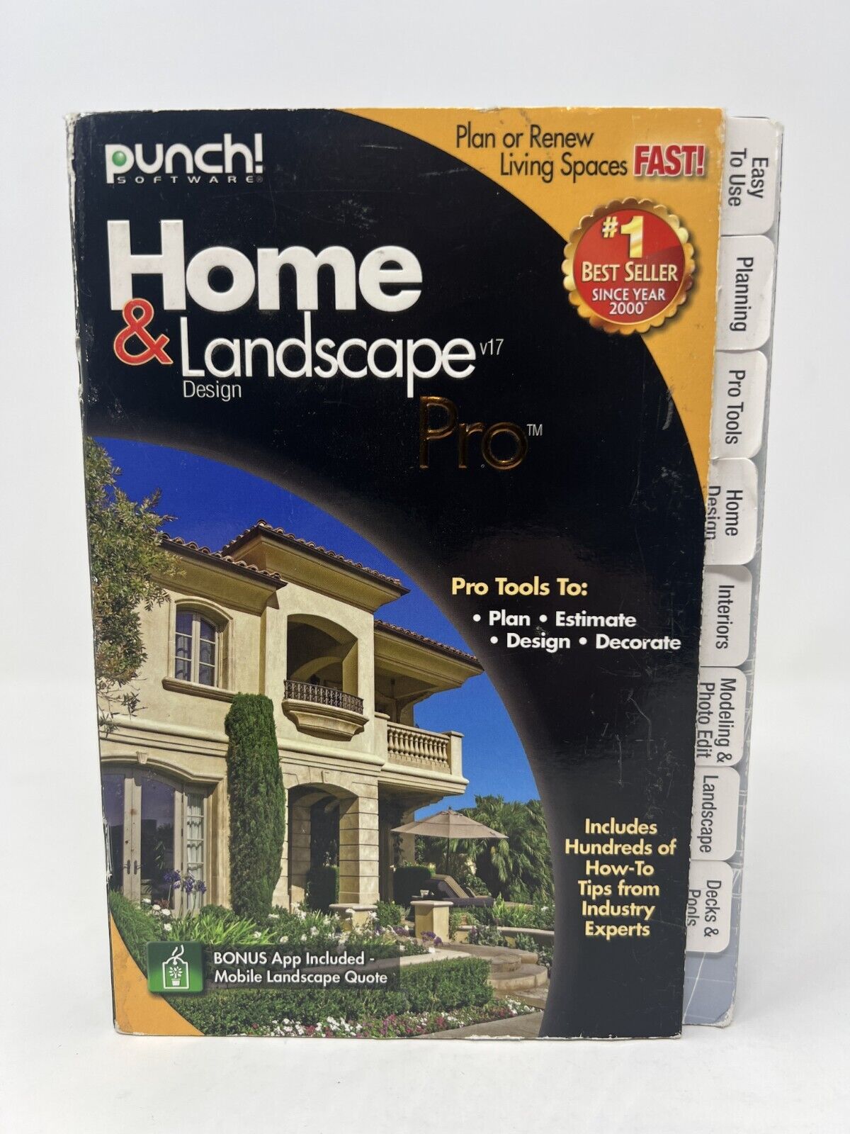 Home & Landscape Design Premium Version-Punch- New(Factory Sealed) 2011 V17