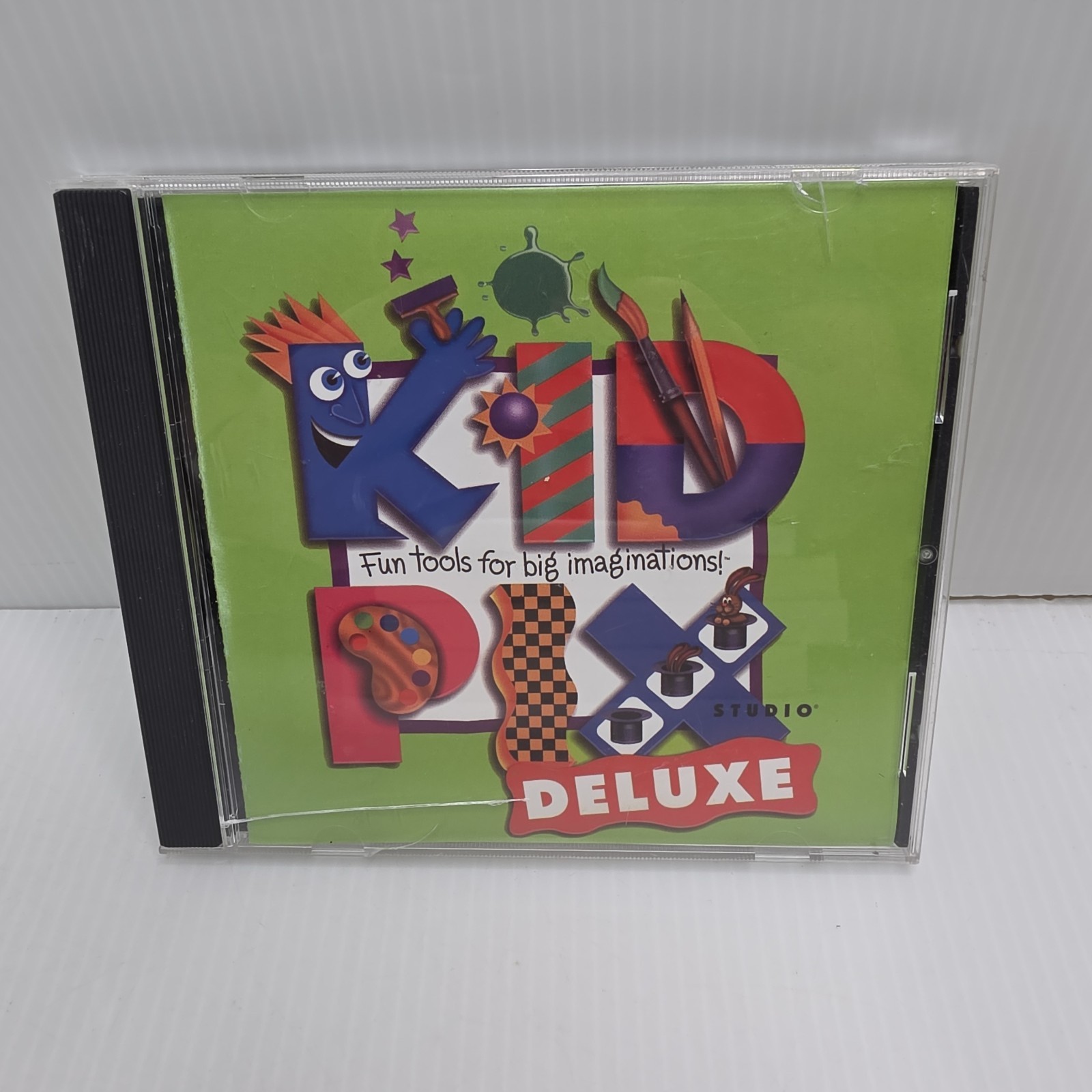 Kid Pix Deluxe Studio CD 1998 Best-Selling Kids Art Software Broderbund