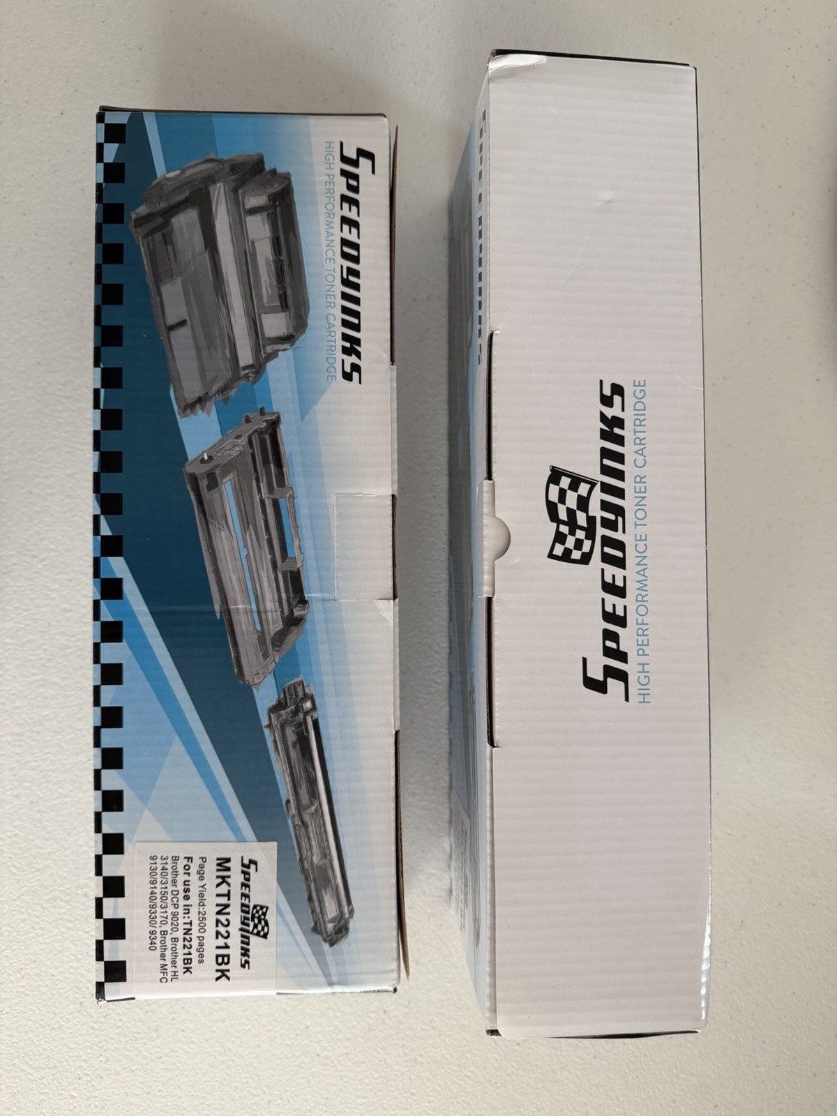 High Performance Toner Cartridge (MKTN221-BK) TN221BK Speedy Inks 2500 Pages NEW