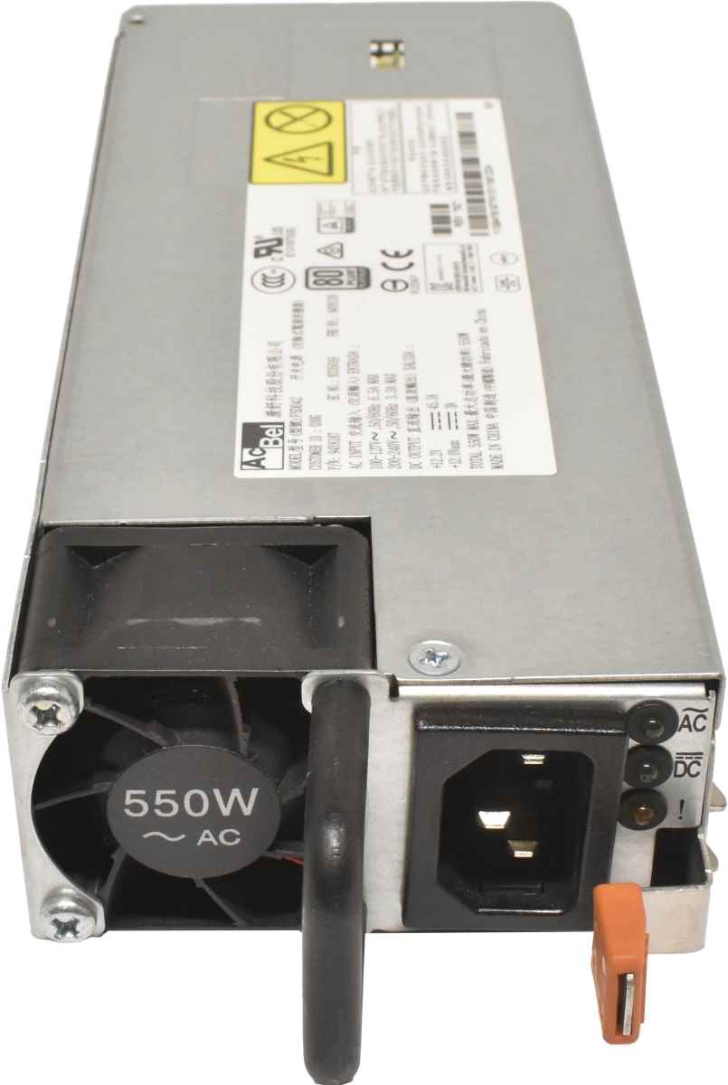 IBM AcBel Power Supply / PSU 550W FSD042 For Lenovo System X3650 M5 94Y8187 94Y8139