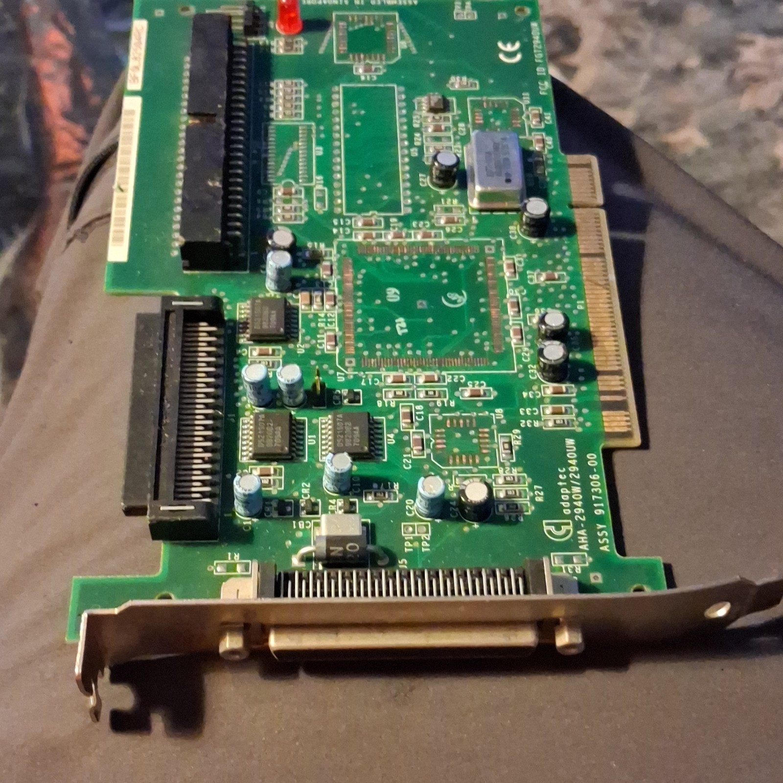 Adaptec AHA-2940UW PCI Ultra SCSI Non-RAID Controller Card, 3 Ports