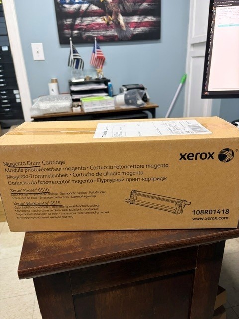 Xerox 108R01418 Magenta Drum Cartridge for Phaser 6510 WorkCentre 6515 Sealed