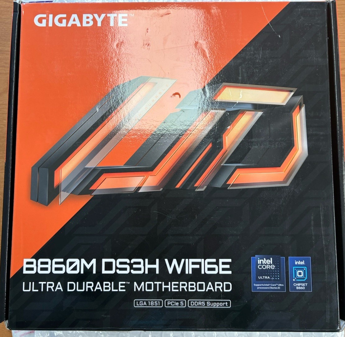 Missing Pin GIGABYTE  B860M DS3H WIFI6E Intel Core Ultra LGA 1851 Motherboard