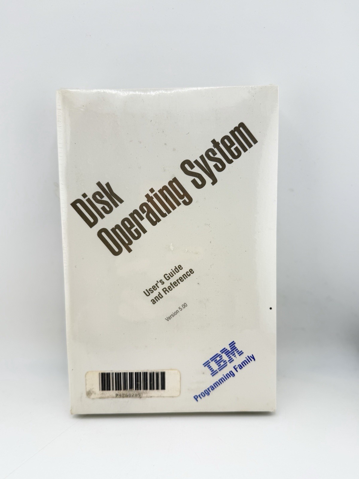 Vintage IBM Disk Operating System DOS User’s Guide & Reference v5.00 (1991)