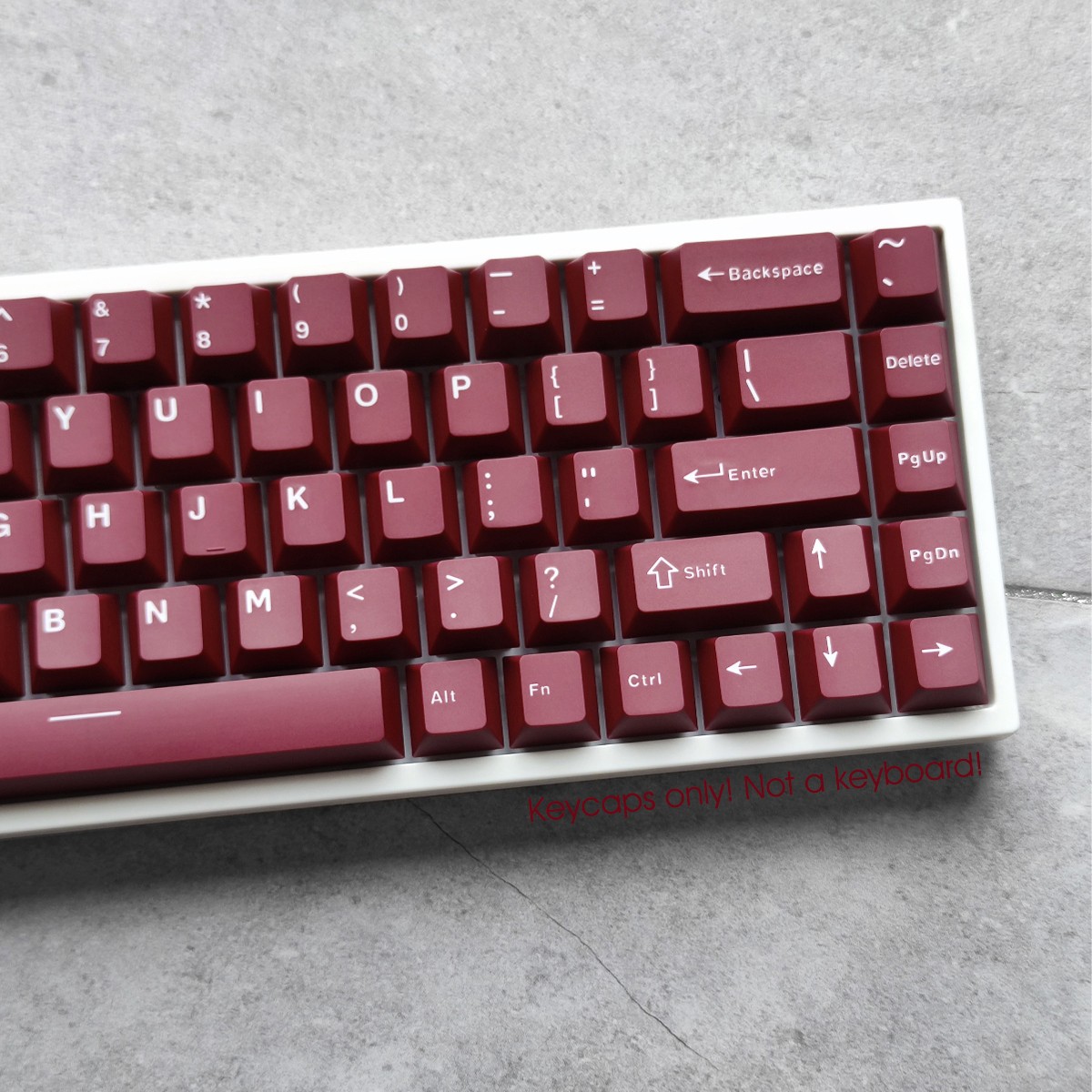 Orange PBT Doubleshot Keycaps Set Cherry Profile for MX Mechanical Keyboards