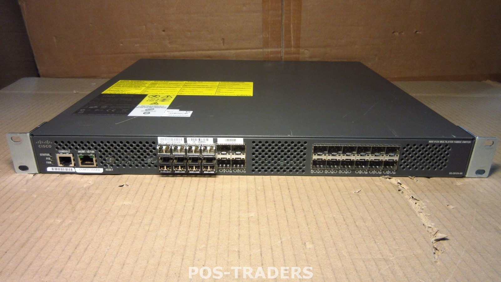 Cisco DS-C9134-K9 MDS 9134 32-Port 4GB 2X 10GB Multilayer Switch INCL 32X SFP'S
