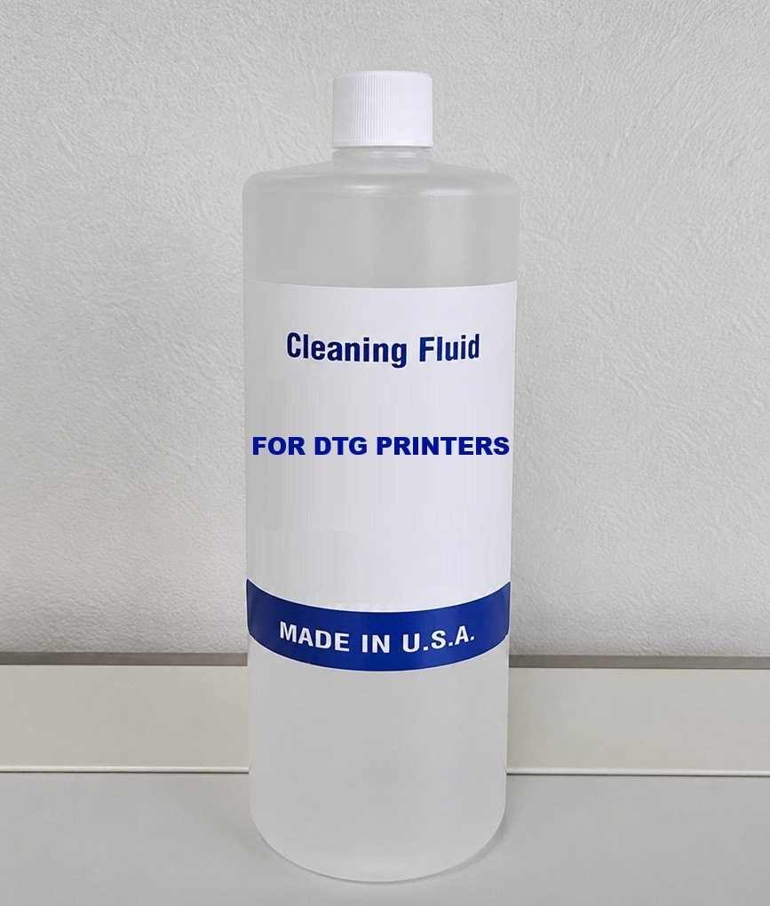 CLEANING SOLUTION ( CLEANER ) FOR DTG PRINTERS Print Head Cleaning ( 1,000ML)