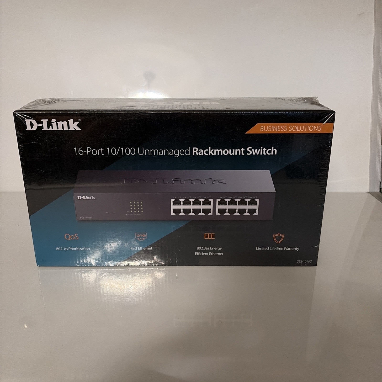D-Link DES-1016D 16-Port Desktop Fast Ethernet Switch DES1016D Bd11