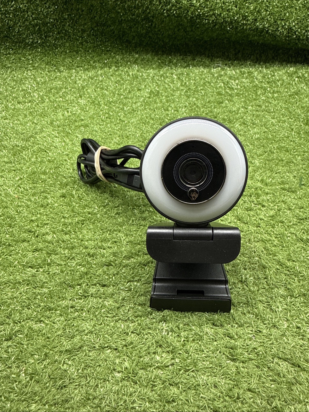 Angetube Streaming 1080P HD Webcam Built in Adjustable Ring Light and Mic. D4