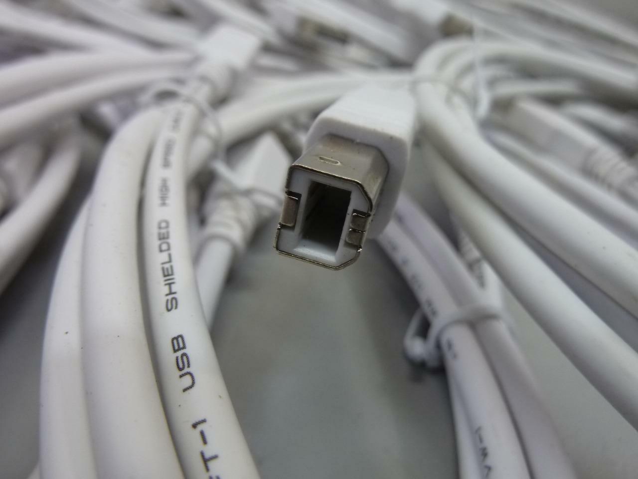 USB 2.0 Shielded High Speed / 6.5 ft (2 mt) Printer / Scanner / Data - Cable