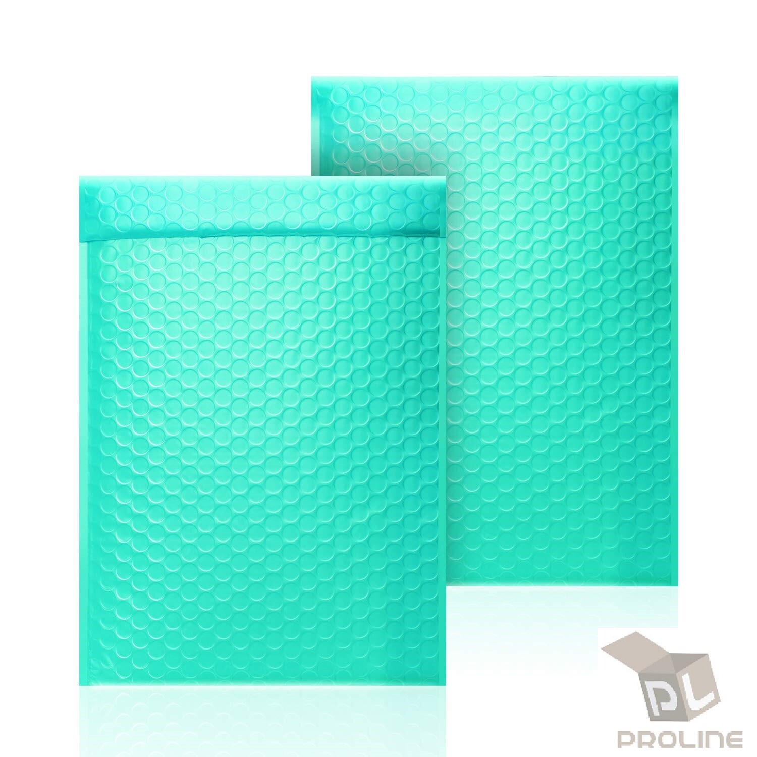 1000 #0 Teal Poly Bubble Padded Envelopes Self-Sealing Mailers 6X10 (Inner 6x9)
